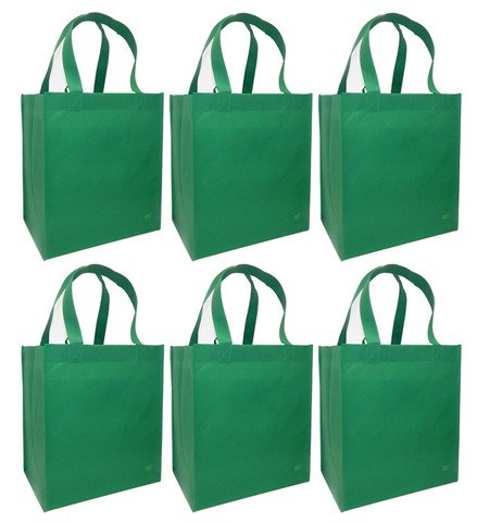 CYMA Reusable Grocery Totes, Green – CYMA Bags